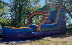 18' Tiki Plunge Water Slide